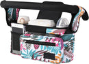 Momcozy Universal Stroller Organizer, 2 Insulated Cup Holders, Removable Zip Pocket, Adjustable Straps, Large Capacity Baby Essentials Compact Design, Fits Any Stroller (Multicolor) by TinyTreasures Baby Boutique