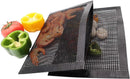 Bluedrop Non Stick Mesh Bag For Grill PTFE Toaster Oven Bags Barbecue Pockets Sheets Pack of 2 by GreenHaven Gardens