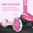 TONBUX Kids Scooter for Age 3-12, Toddler Scooter with 4 Adjustable Heights, Light Up 3-Wheels Scooter, Shock Absorption Design, Lean to Steer, Balance Training Scooter for Kids by TinyTreasures Baby Boutique