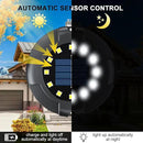 Solar Pathway Lights Outdoor 12 Packs, Bright White 16 LEDs Solar Ground Lights Walkway Lights with Side Light, Waterproof Solar Deck Light for Yard Walkway Garden Poolside Driveway Decorations by GreenHaven Gardens