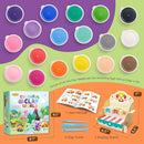Drama Planet Air Dry Clay Kit for Kids - 18 Cans of Modeling Clay, 46-Page Guidebook with 26 Character Tutorials, Great Gift for Boys & Girls by TinyTreasures Baby Boutique