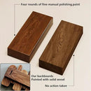 Wall Mounted Piano Key Hanger | Flip Style Hook | Entrance Wall Art Hook, Made of Oak Wood (3 Times Painted, 4 Times Polished) (Beech, 4Hooks)