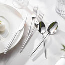 KINGSTONE Silverware Set, 30-Piece Flatware Set Cutlery Set Premium 18/10 Stainless Steel, Tableware Include Forks Knives Spoons for Home Kitchen Restaurant Wedding, Dishwasher Safe by CozyNest Decor