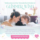 Glimmer Wish Unicorn Kids Body Wash, Gentle Cleanser and Moisturizing Sulfate Free Body Wash, Skin Care for Kids, Vanilla Cotton Candy, 12 Fl Oz by TinyTreasures Baby Boutique