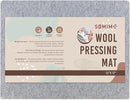 Somime 13x17" Wool Pressing Mat, 100% New Zealand Wool Ironing Mat, Felted Wool Ironing Board for Sewing, Quilting, DIY Crafts, and Embroidery by CozyNest Decor