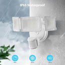 Olafus 75W Motion Sensor Outdoor Lights, 7000lm Motion Flood Light Dusk to Dawn, IP65 Waterproof LED Security Floodlights, 6500K Motion Detector Lights for Outside, White by GreenHaven Gardens