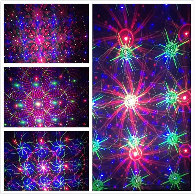 LedMall Mini House RGB Firefly with 32 Patterns Garden Laser Lights Projector, photo 2 of 9
