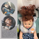 Baby Neck Pillows, Comfortable Baby Travel Head Neck Support Pillow for Car Seat Stroller Pushchair, Soft PP Cotton Travel Pillow for 0-1 Year Old Toddler Infant Newborn, Fox by TinyTreasures Baby Boutique