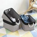 Storage Bins, Storage Cubes Storage Containers for Organizing with Handles for Organizer Bins (15.7 x 11.8 x 8.2 inches) by TinyTreasures Baby Boutique