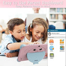Kids Tablet 10 inch, Android Toddler Tablet for Kids with Case, Dual Cameras, Parental Control,Pre-intalled Apps, 32GB (512TB TF Card Expandable),Great Tablets for Toddlers and Children (Pink) by TinyTreasures Baby Boutique