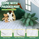 Wilwolfer Kid Tent with Mat, Star Lights - Kids Play Tents for Toddlers Kids Tents Indoor Playhouse - Princess Tent for Girls Toy House Gift (Green with Mesh) by TinyTreasures Baby Boutique