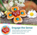 LiKee Strong Suction Cup Fidget Rotating Sensory Bath Toys for Baby 12 18 Months Airplane Car Travel Table & Window Toys for 1 2 Years Old Toddler Boys and Girls by TinyTreasures Baby Boutique