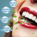 Professional Whitening Strips for Sensitive Teeth:Hydrogen Peroxide-Free Treatments - Effective & Gentle Dental Whitener (42 Count (Pack of 1), Mint) by CozyNest Decor