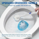 KOKL Disposable Toilet Brush, Toilte Wand Kit, Toilet Brushes and Holders with 40 Refills, Toilet Bowl Brush, Toilet Bowl Cleaning Wands, Toilet Cleaning System for Bathroom Maintenance(2-Set) by CozyNest Decor
