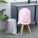 Boao 2 Pcs Travel Laundry Bag Washable Dirty Clothes Bag with Drawstring and Zipper for Suitcase, 22 x 18 Inch (Pink, Gray,Classic) by TinyTreasures Baby Boutique