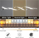 Modern Ceiling Chandelier Light, Acrylic Anti Flicker Pendant Lamp with Remote Control Dimmable 3 Color Mode & Brightness (Warm Cool Neutral Light) for Kitchen Bar by CozyNest Decor