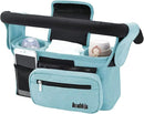 Universal Stroller Organizer with Insulated Cup Holder, Detachable Phone Bag, Shoulder Strap – Fits All Stroller Types, Keeps Drinks Hot/Cold (Blue) by TinyTreasures Baby Boutique