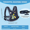 2025 New Safety Walking Harness for Big Kids (6-12yrs) with Autism Special Needs ADHD, Anti-Elopement Vest Harness with Grab Handle and Light Reflector, Adjustable Leash for Autistic, Active Child by TinyTreasures Baby Boutique