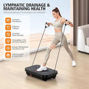 Vibration Plate Exercise Machine, OVANZA Whole Body Vibration Plate for Lymphatic Drainage, Burns Fat, Helps Toning, Weight Loss Shaping Wellness for Home Training Equipment by CozyNest Decor
