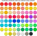 FlyFlag Air Dry Clay - 70 Colors, Ultra Light and Soft, Non-Toxic Modeling Clay for Kids with Tools and Tutorials, for Creative Play and Learning by TinyTreasures Baby Boutique