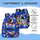 Astronaut Planet Space Backpack For Boys Girls Kids Navy Blue Rocket Spacecraft Book Bag Funny Galaxy Planet Universe Backpack For Kids Boys Girls For School Travel Hiking by TinyTreasures Baby Boutique