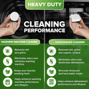 Washing Machine Cleaner + Dishwasher Cleaner Bundle - Heavy Duty Appliance Deep Cleaning, Descaling and Deodorizing by CozyNest Decor