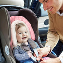 COOLBEBE Upgraded 2-in-1 Babybody Supports for Newborn Infant - Extra Soft Breathable Car Seat Insert Cushion Pad, Perfect for Carseat, Stroller, Swing, Bouncer, Pink by TinyTreasures Baby Boutique