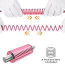 2 in 1 Toddler Leash Anti Lost Wrist Link Pink Safety Harness with Lock for Kids, Baby Leash Anti Lost Wrist Link Safety Wrist Link for Toddlers(Pink 8.2 Ft) … by TinyTreasures Baby Boutique