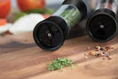 Kitchen Art Elite Auto-Measure Spice Professional 8 Compartments Black 7.45 x 7.45 x 8.25 inches by CozyNest Decor