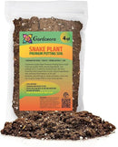 Premium Snake Plant Potting Soil Mix, Green Sansevieria Trifascatia Zeylanica Plants, Plant or Re-Pot Your Snake Plant - (4 Quart Bag) by GreenHaven Gardens