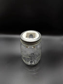 Grow Cubes Mason Jar Adapters for Kratky and DWC Gardening/Compatible with Gardyn (10 Mason Jar adapters) by GreenHaven Gardens