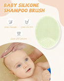 Lictin Baby Hair Brush and Comb Set, 4 Pcs Newborn Hair Brush with Soft Bristle, Natural Goat Hair and Wood Baby Cradle Cap Comb for Newborns & Toddlers, Newborn Baby Essentials, Perfect Registry Gift by TinyTreasures Baby Boutique
