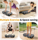 Vibration Plate Exercise Machine, Vibrating Plate Machine with Bluetooth for Lymphatic Drainage, Vibration Platform for Women Men Full Body Weight Loss by CozyNest Decor