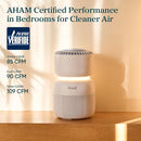 LEVOIT Air Purifier for Baby with White Noise Sound Machine and Blue-Light-Free Night Light in Bedroom, HEPA Filter Removes Ultrafine Particle, AHAM VERIFIDE, 5 Air Quality Monitor, Smart WiFi, Sprout by TinyTreasures Baby Boutique