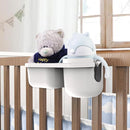SnackPod Child Cup & Snack Holder for Convertible Car Seats & Strollers - BPA Free - Grey by TinyTreasures Baby Boutique