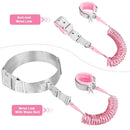 Accmor Reflective Toddler Belt Leash, Anti Lost Wrist Link for Baby, Kid Anti Lost Waist Band Child Leash with Lock for Babies Girls, Child Walking Harness Wristband Rope Tether for Outdoor Travel by TinyTreasures Baby Boutique