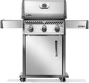 Napoleon Rogue 425 Propane Gas Grill, Stainless Steel, Durable 3-Burner Grill by GreenHaven Gardens