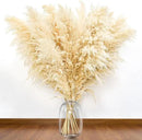 46" inch 11 Stems Natural Pampas Grass Tall Decor,Pompas Grass,Large Beige Tall Pampas Grass for Floor Vase,Wedding Decorations,Party,Boho Home Decor,and Creating a Boho Ambiance by CozyNest Decor