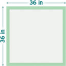 Teal Elite Chucks Pads Disposable Adult 36 x 36, 50 Count - Extra Large Bed Pads Disposable Adult, Super Absorbent Incontinence Bed Pads, Puppy Pads, Pee Pads for Adults, Great for Babies & Pets by TinyTreasures Baby Boutique