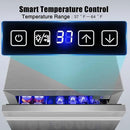 24 Inch Upgraded Three-Drawer Beverage Fridge, Weather Proof Outdoor Stainless Steel Beverage Refrigerator, Under Counter Built-in Beverage Cooler for Home & Commercial Use by CozyNest Decor