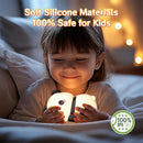Lying Panda Night Light, Cute Baby Light 3 Level Dimmable, Nursery Nightlight for Snoothing, Sleeping Companion, Auto-Off 30Min Timer, Rechargeable Battry Cordless, by TinyTreasures Baby Boutique