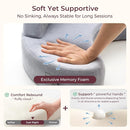 Momcozy Exclusive Memory Foam Nursing Pillow - Pioneering Safety Fence-Plus Size Breastfeeding Pillow for Ergonomic Comfort & Support-Easier and Healthier Nursing - Fit for All, Removable Cover by TinyTreasures Baby Boutique