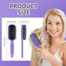 Curl Defining Brush, Curly Hair Brush, Slick Back Hair Brush, For Combing and Shaping Curls in All Hairstyles to Reduce Pulling (Purple) by TinyTreasures Baby Boutique