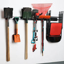 Wallmaster Garage Storage Organization Wall Mount, Garden Tool Rack Organizer Heavy Duty Folding Chair Hangers with 6 Adjustable Hooks 48inch Tracks Max Load 450lb by GreenHaven Gardens