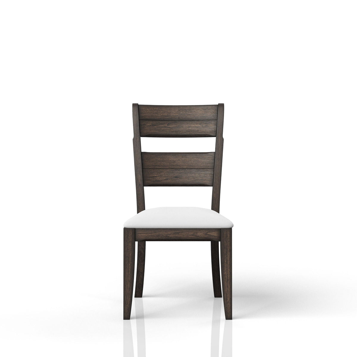 Upholstered Seat Side Chair - Chocolate, photo 4 of 6