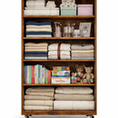 Modern 5 Drawer Dresser With Wheels by HouseOfZazla