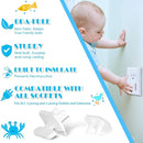 Babepai Outlet Covers Baby Proofing 42-Pack White, Child Proof Electrical Protector Safety Baby Safety Plug Covers by TinyTreasures Baby Boutique