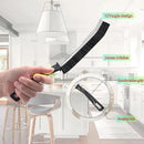 Crevice Cleaning Brush, Multifunctional Cleaning Brush Tool, Bathroom Gap Brush,Grout Brush, Cleaning Tools for Toilet, Bathrooms, Kitchens, Bathtub, Faucets, Sink, Windows，6pcs by CozyNest Decor