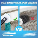 squish 2 Kit Disposable Toilet Brush with 32 Refills, Toilet Bowl Toilet Brush and Holder, Wall Mounted Toilet Brush with No Drilling Adhesive for Toilet Cleaning by CozyNest Decor