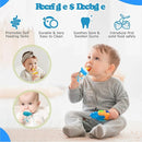 WAJIAYON Easter Bunny Baby Fruit Feeder/Food Feeder Pacifier - Infant Teething Feeders | Silicone Teether Feeder Babies | Easter Gifts for Boys and Girls | Food Pacifier for Babies-Rabbit by TinyTreasures Baby Boutique